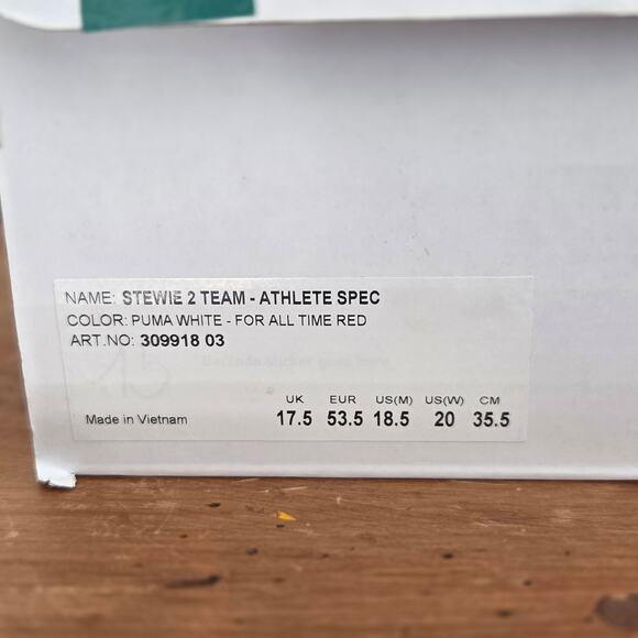Deandre Ayton Owned Sz 18.5M Puma Stewie 2 Team Athlete Specific Promo Sneakers‎ main image 15